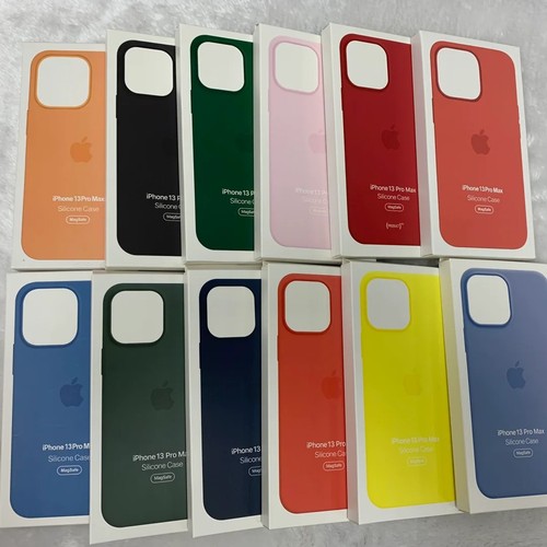 New For iPhone 13mini 13Pro 13Pro Max Original Silicone Phone Case with MagSafe - Picture 2 of 17