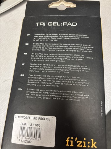 Fizik Trigel Aerobar Pads, For Vision Deluxe or Vision Micro, fi'zi:k, Gray - Picture 3 of 3