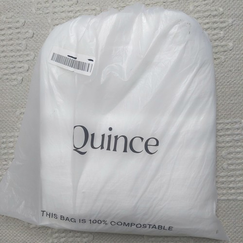 ¡NUEVO SIN ETIQUETAS! Cortinas transparentes Quince 100 % lino blanco, 48" x 96"- 2 paneles. (R1) - Imagen 10 de 10