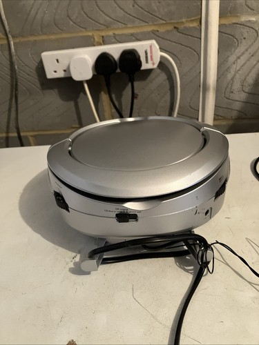 Bush Portable CD Player Boombox Stereo FM Radio Silver LCD Display JT-212 - Picture 4 of 11