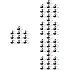  100 PCs Kleines Schwan -Modell Bonsai Landschaftsbau Swan Decor Gartenlayout
