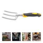 2 stücke Gartenarbeit Werkzeug Gabel Pflanzung kleiner Hand Rechen für