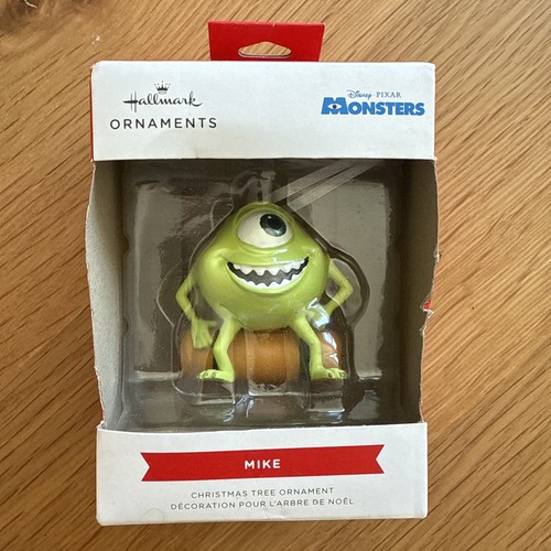 Hallmark Ornament Disney Pixar Monsters Inc Mike Christmas Tree Ornament New - Picture 1 of 2