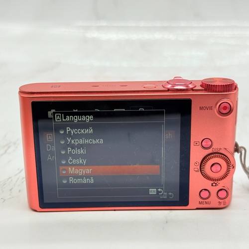Sony Cyber-Shot WX350 18.2MP Digitalkamera - Pink Englisch OK aus Japan #d1257 - Bild 16 von 19
