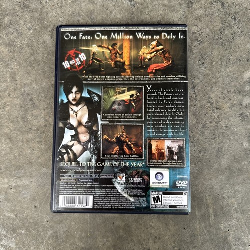 Prince of Persia Warrior Within (Sony PlayStation 2, PS2) Complete CIB Tested - Picture 2 of 7