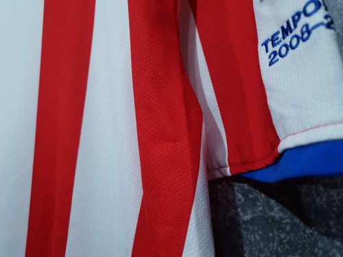 Nike Atletico Madrid 2008-2009 Spanish Home Shirt Football Jersey Mens Size XL - Picture 13 of 19