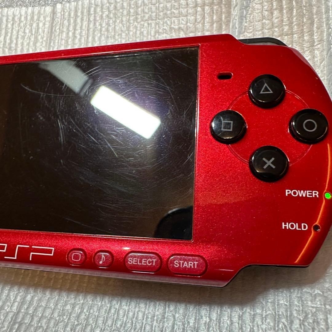 Sony PSP 3000 Value Pack Red & Black Handheld System (PSPJ-30026