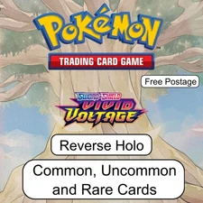 Pokémon - Vivid Voltage - Reverse Holos - Commons, Uncommons, and Rares