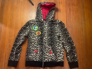 ジャケット・アウター archive Leopard Zipup Foodie jacket 90s Leopard Zip Up | eBay