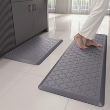 Kitchen Mats for Floor 2 Piece - Anti Fatigue Mats for Kitchen Floor - Non Sl...
