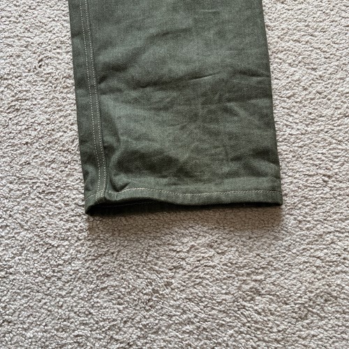 Levi’s 501 Men’s Jeans 42X30 Olive Green Denim Red Tab Button Fly Straight Fit - Bild 6 von 12