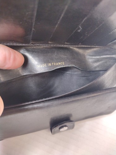 Vintage Chanel Wallet Solid Black Luxury Cardholder Coin Wallet - Picture 13 of 19