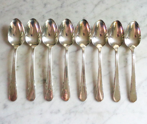 Juego de 8 cucharaditas de plata Argyle International 1938 de 6 pulgadas ~ 2 juegos disponibles - Imagen 1 de 3