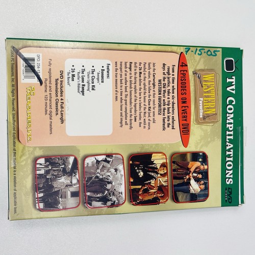 TV Zusammenstellungen Western Favoriten DVD Bonanza Cisco Kid Lone Ranger - Bild 4 von 5