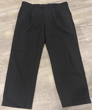 Pantaloni eleganti uomo neri taglia 42x30 (mancano etichette)