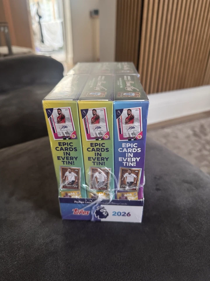 TOPPS Premier League 2026 Megatin Case Of 6 - Image 4 of 4