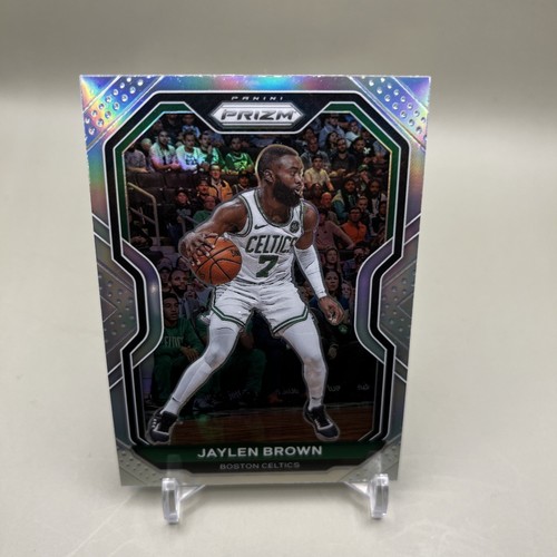2020-21 Panini Prizm Basketball Jaylen Brown #189 Silver Prizm Boston Celtics - Bild 1 von 2