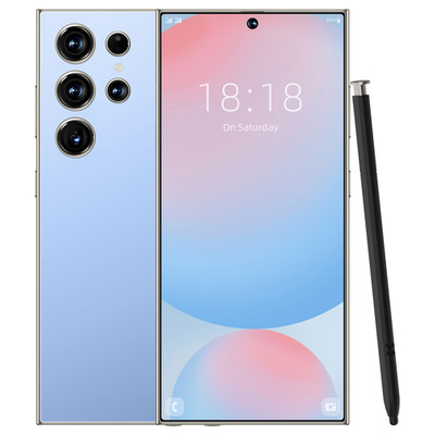 New S24 Ultra 5G Smartphone 7.3'' Factory Unlocked Android Cellphones Dual SIM