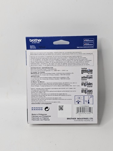 New Brother LC3033BK XXL Black Ink Cartridge Super-High-Yield 3000+ EXP 04/2026 - 第 2/2 張圖片