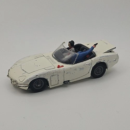 Vintage 1967 Corgi James Bond 007 Toyota 2000 GT You Only Live Twice Diecast Car