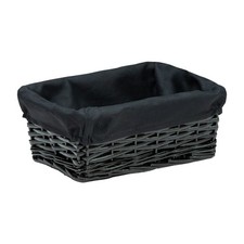 Natural Wicker Storage Gift Hamper Shelf Basket with Lining Gift Hampers Storage