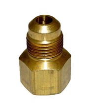 HPC Fire Adaptor Brass Fitting, 3/8in. Tube, 1/2in. FIP