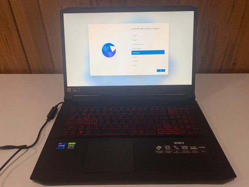 Acer Nitro 5 AN517-54-79L1 Gaming Laptop i7-11800H 17.3" 144Hz 32GB RAM 1TB - Picture 1 of 5