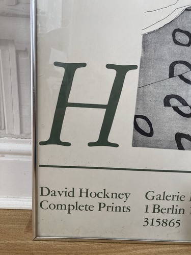 Vintage David Hockney Print “two Boys Aged 23 / 24“ Framed Large See Photos - Picture 9 of 23