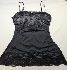 Love Your Assets by Sara Blakely Spanx Black Woman Size XL Lace Top & Bottom 