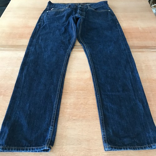 Billionaire Boys Club Smart Cut Jean Men 34x31 Blue Astronaut Low Rise Dark Wash - Picture 2 of 14