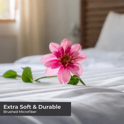 King Size Bed Sheets - 4 Piece - King Sheet Set - Extra Soft, Comfy & Cooling... - Picture 3 of 8