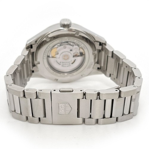 TAG HEUER Carrera Day Date WAR201A.BA0723 Black Men's Used Watch #7107 - Picture 3 of 7