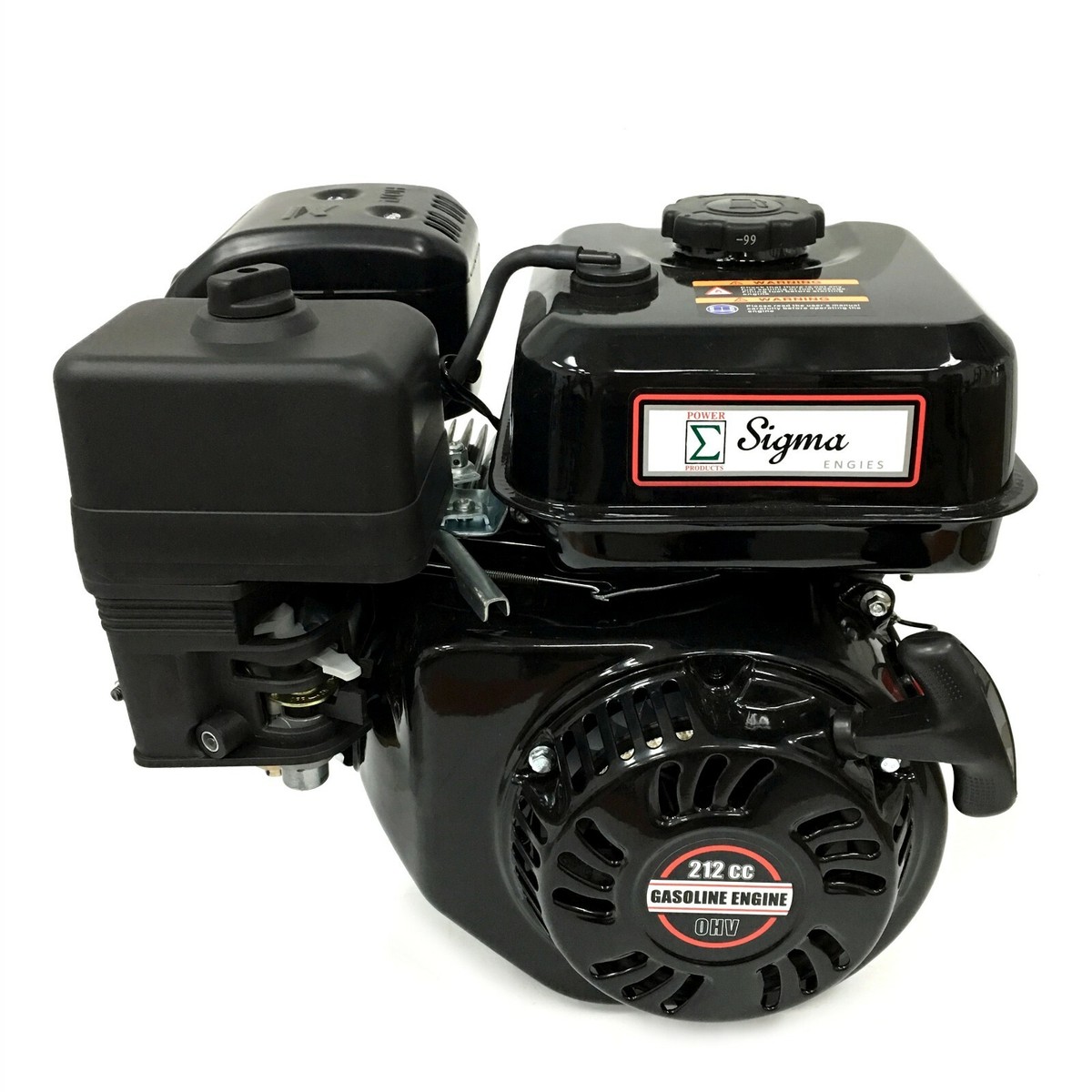 Sigma 6.5HP 212CC Horizontal Engine For Chipper Shredder Same