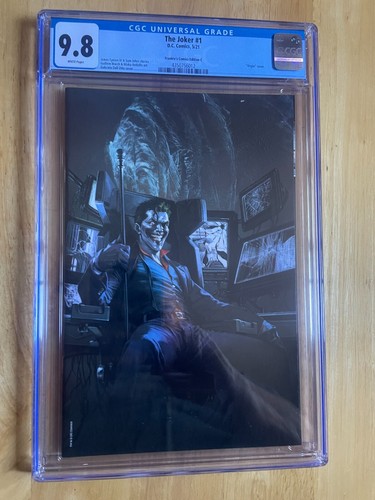 JOKER #1 CGC 9.8 - FRANKIE'S COMICS EDITION C VON GABRIELE DELL'OTTO COVER! - Bild 1 von 4