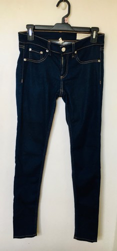 Rag & Bone women's jeans 5 pockets button closure skinny leg indigo blue size 25 - Picture 7 of 26