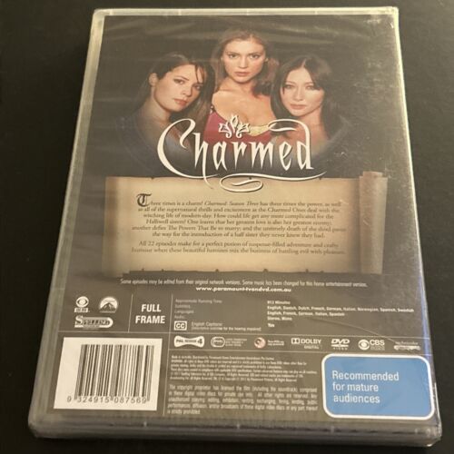 Charmed : Season 3 (Box Set, DVD, 2000) Brand New & Sealed - Picture 2 of 2