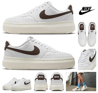 ◆正規品◆NIKE COURT VISION ALTA BAROQUE BROWN(W)◆送料込◆ Size 11 - Nike Court Vision Alta White Baroque Brown W for