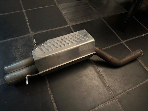 Tapón de escape deportivo Eisenmann W 203, C 180 - 320, Mercedes Clase C Tuning raro - Imagen 1 de 4