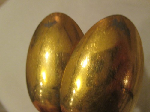 Oneida Community Golden Modern Baroque CHOICE Flatware Knife Fork Spoon Serving - Picture 7 of 34