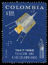 COLOMBIA C499 - Satellite and Radar "TELECOM" (pf67468)