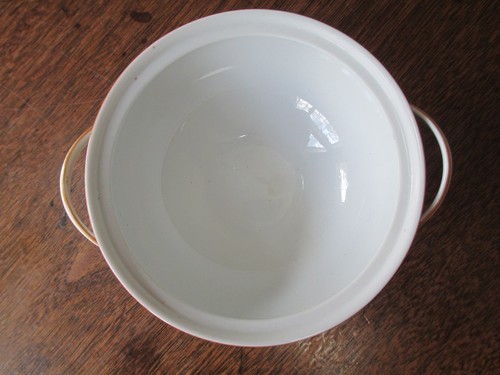 ANTIGUO PLATO ALTO DE AZÚCAR NORITAKE "NIPPON TOKI KAISHA" PRE-1949 3 1/2" CON TAPA/TAPA - Imagen 4 de 7