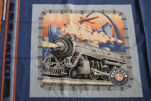 Almohadas de panel de tela Lionel Train American Legend Santa Fe - Imagen 3 de 3