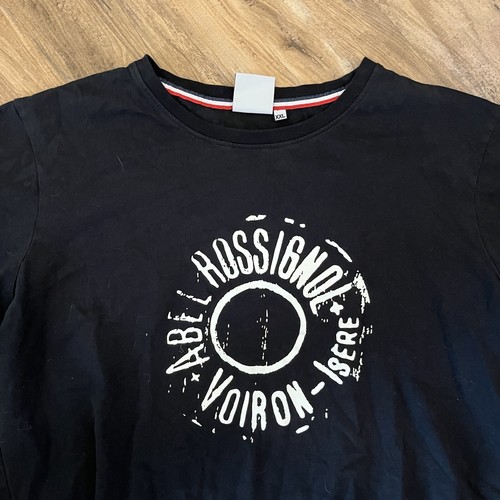 Mens Rossignol Skis Outdoor Big Logo Graphic t Shirt sz XXL black white - Picture 3 of 4