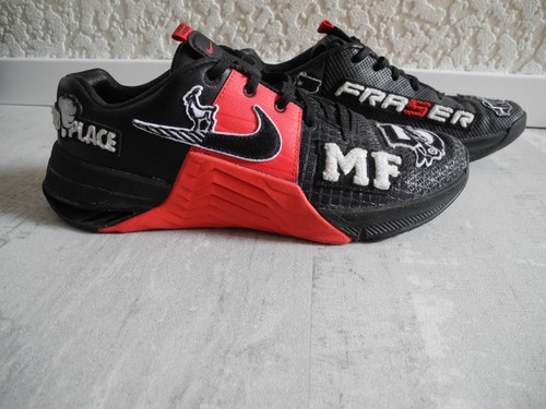 NEUWERTIG Nike Metcon 8 MF Mat Fraser Black Red Sneakers NP 169€ - Bild 7 von 12