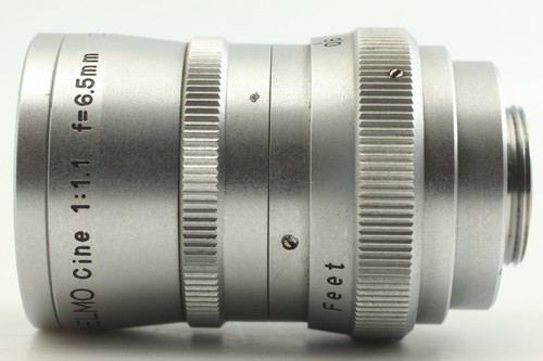 【¡Raro!! N COMO NUEVO con FUNDA】 Lente Zunow Elmo Cine 6.5mm f/1.1 Montaje D Lente de JPN - Imagen 11 de 12