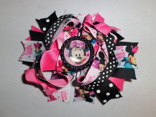 NEW Boutique Minnie Mouse Girls Shorts Outfit Set - Picture 6 of 6