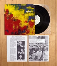 MINUTEMEN "The Punch Line" LP w/ Insert & Press Kit SST 45rpm BLACK FLAG