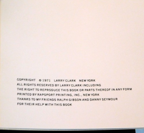 TULSA par 2024 LARRY CLARK - 1979 Deuxième édition mais 1ère édition reliée - HC/DJ