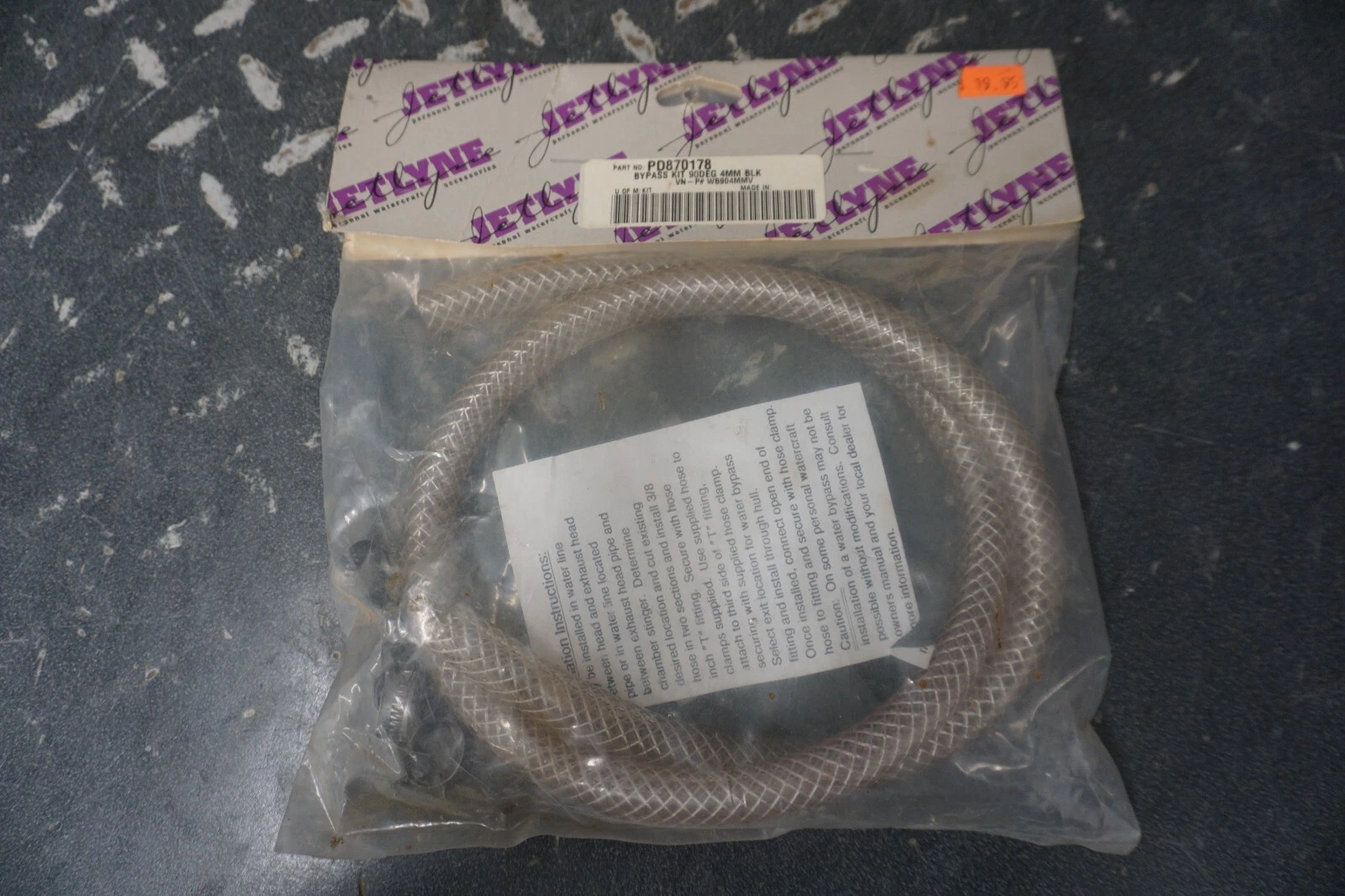 JetLyne PWC Bypass Kit 90 Degree 4mm PD870178