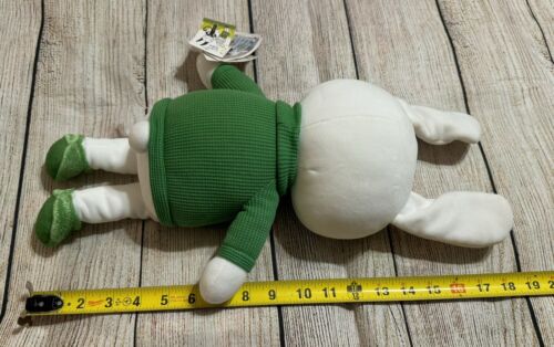 Raska KCMA Coreano Winty & Schive Peluche Conejito con Suéter Verde NUEVO - Imagen 3 de 4